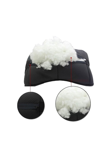 Mitsubishi Pajero Koltuk Başlığı Emniyet Kemer Kılıfı Siyah (420155221)