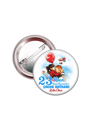 20 Adet - 23 Nisan Öğrenci Rozeti Model 2