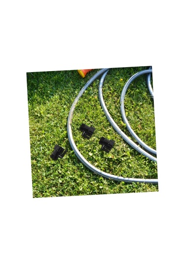 Adet 3/4" Bahçe Hortumu Kapatma Vanası Su Akış Kontrol Aksesuarları Bahçe Hortumu Bağlantı Parçaları Pratik Bağlantı Parçası Siyah Renk Diğer