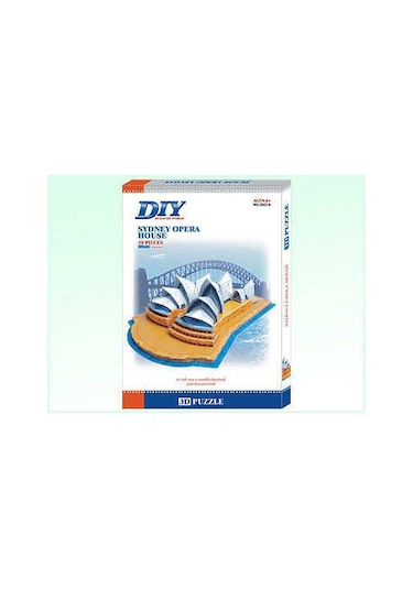 3D Puzzle 3 Boyutlu Maket Sydney Opera House Sidney Opera Evi
