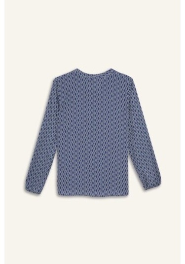 DeFacto Regular Fit Bağcıklı Yaka Desenli Uzun Kollu Bluz N1809AZ25SPIN69 DeFacto Regular Fit Bağcıklı Yaka Desenli Uzun Kollu Bluz N1809AZ25SPIN69