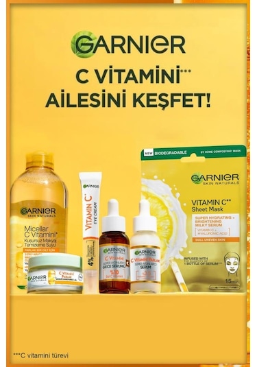 Garnier C Vitamini Süper Aydınlatıcı Gece Serumu 30 ML