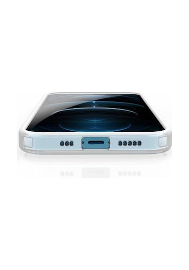 Apple Uyumlu iOS  iPhone, 12 Pro Max Kılıf Kamera Korumalı Şeffaf