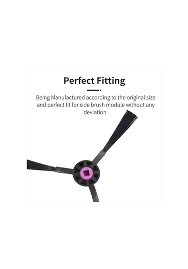 Junzhuodianpu Jonr P20 Pro Robot Süpürge Aksesuar Seti 15 Parça : Ana Fırça, Yan Fırça, Paspas, Toz Torbası A