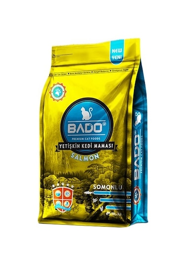 Bado Somonlu Yetişkin Kedi Maması 1500 G