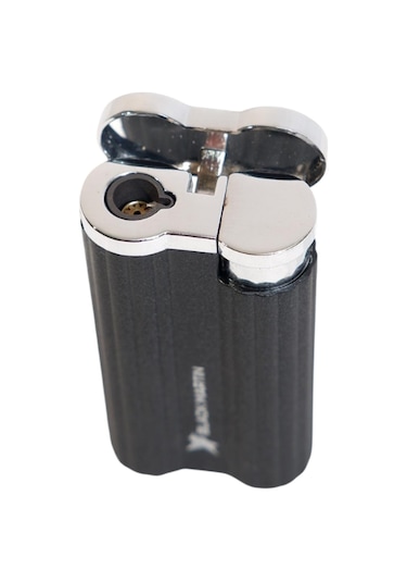 Black Martin Tek Torch Pürmüz Delicili Siyah Metal Puro Çakmağı - Tr9538