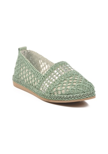 Yeşil Örme Triko Kadın Babet Pc-54570 Z Yeşil Yeşil Örme Triko Kadın Babet Pc-54570 Z Yeşil