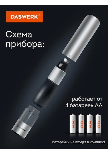 Daswerk Baharat Ve Tuz İçin Elektrikli Değirmen, Öğütücü 2'li 260871657 Beyaz