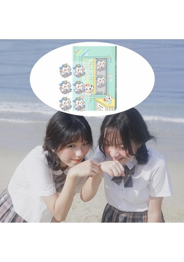 Suntek Colth Yüz Maskesi Mavi Kedi Adaçayı Için Aroma Sticker