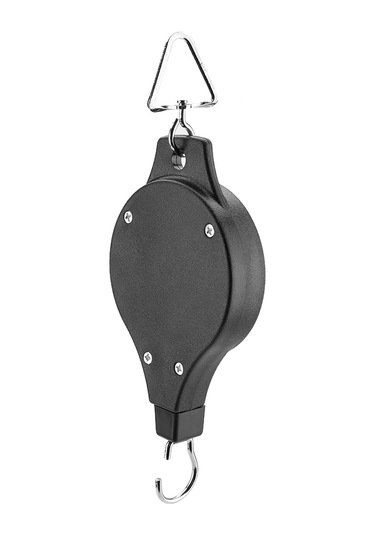 Ximistore9 90cm Uzatılabilir Abs Saksı Asıcı, 15kg Yük Kapasitesi, Metal Kanca İle Balkon Ve Bahçe İçin