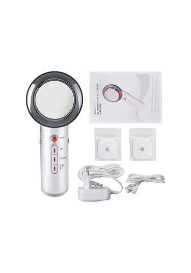 Hangfox Evde Kullanan Ultrasonik Kırmızı Işık Vücut Şekillendirme Aleti - Mikroelektrikli Cilt Bakımı Ve Yağ Kırma Fonksiyonu - 110v Amerikan Şarjı Yerli Kullanım Uygun Çok Renkli