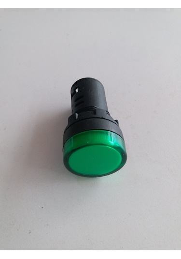 3 ADET YEŞİL 22mm SİNYAL LAMBASI