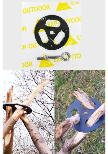 Bushcraft Kamp Ateş Askısı Tripod Braketi