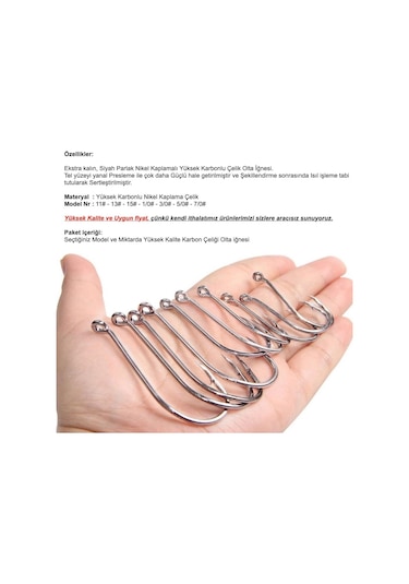 MSO VIP Kalite 8299 Olta Balık Yüksek Karbon Çelik Std iğne