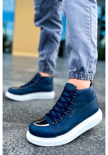 Ch267 - Cbt Roma Mirror Erkek Bot Lacıvert Çok Renkli