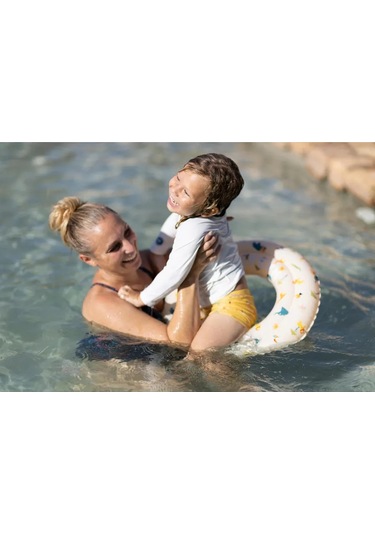 Nabaıjı 30 Kg'a Kadar Çocuklar İçin 51 Cm Şişme Yüzme Simidi 243097174
