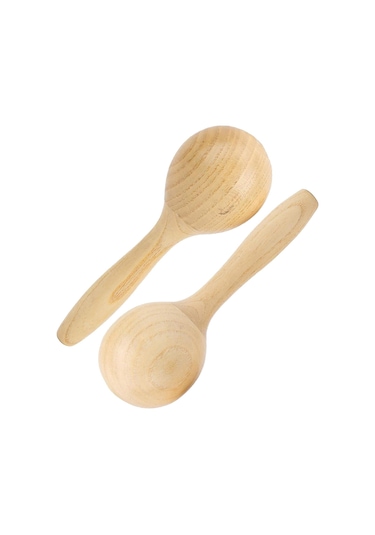Jwin Jwm-109 Saplı Marakaş Orff - Ritim Aleti Seti - Natural