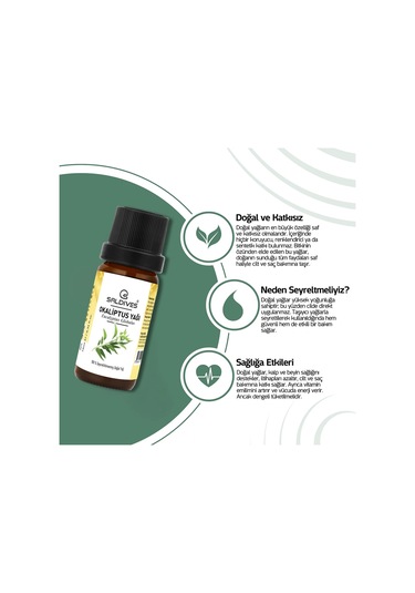 Saldives Okaliptüs Yağı 10 ML