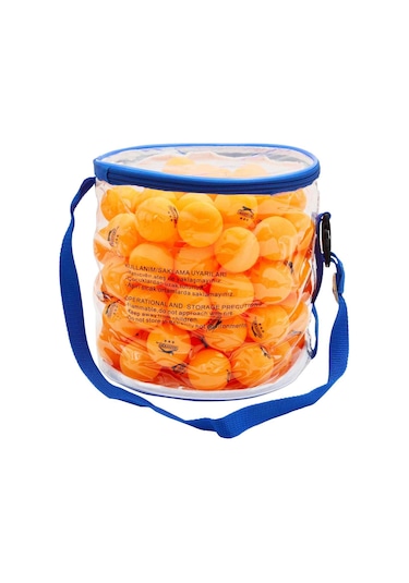 Slazenger Masa Tenis Topu 100 lü Çanta 3 Star (Turuncu)