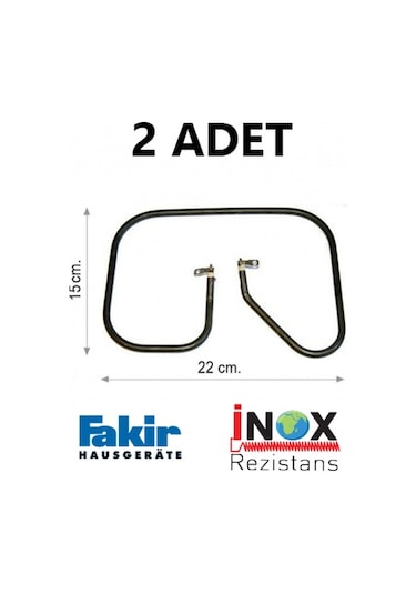 Fakir Uyumlu Tost Makinası Rezistansı 115V 800 W