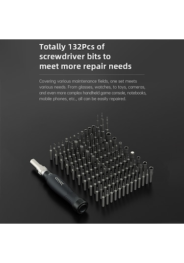 Jakemy Jm-8183 145 İn 1 Manuel Çok Amaçlı Alet Tornavida Seti