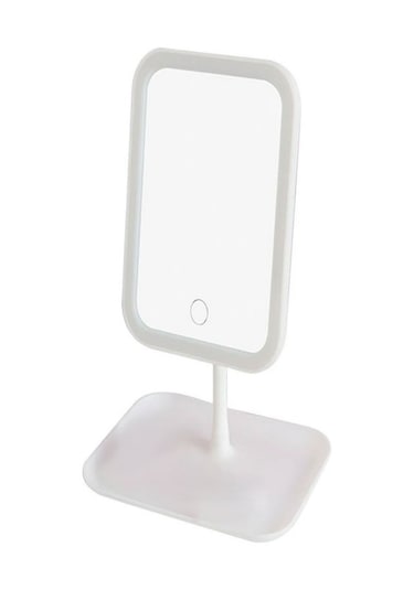 Işıklı Makyaj Aynası Şarjlı 3 Renk Beyaz Işık Gün Işığı Ve Sarı I