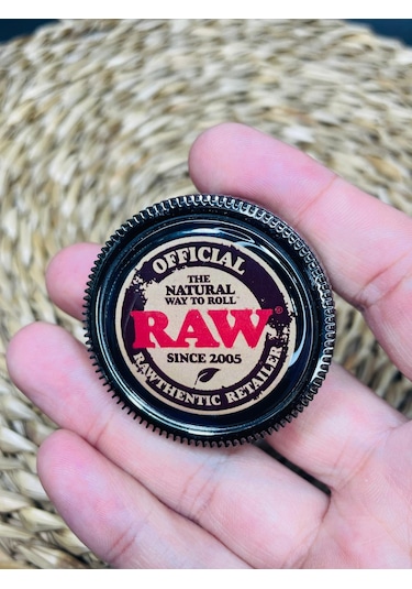 Raw Marka Metal 2Parça TutunÖğütücü Grinder //45mm