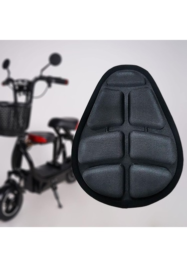 Suntek Bisiklet Sele Kılıfı Aşınmaya Dayanıklı Minderi L Siyah