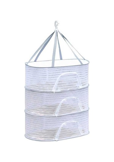 Novahub Suntek 3-katlı Kurutma Ağı, 40x60cm Balık-sebze Netleştirme