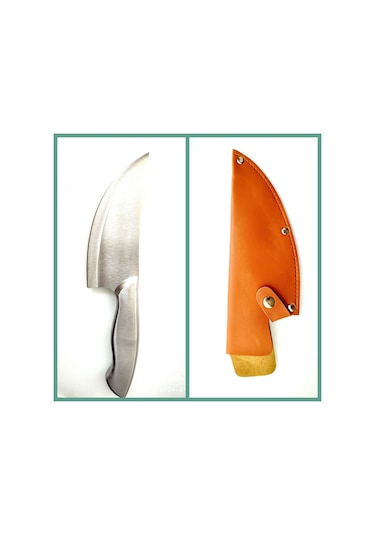 Omeniv 25cm Şef Bıçağı Kılıflı Et Balık Salata Outdoor