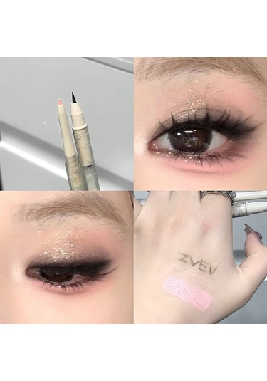 Çift Başlı Yalan İpekböceği Kalem Sedefli Mat Fosforlu Kalem Parlatıcı 02 C01