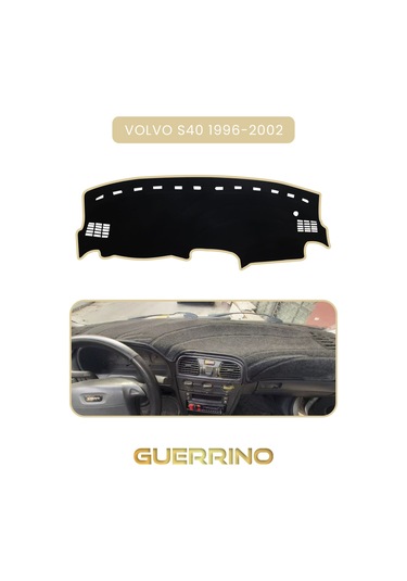 Volvo S40 1996-2002 Torpido Koruma Kılıfı Bej Kenar