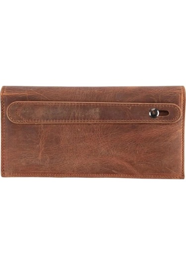 Karalı Hakiki Deri Unisex Portföy Esk.taba Bc424-3 Taba