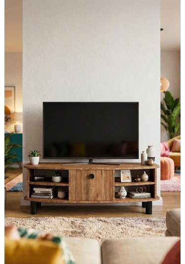 Tv Sehpası 136 Cm Kapaklı Raflı Çok Amaçlı Televizyon Ünitesi Salon Oturma Odası Vienna 5014 Atlantk Çok Renkli Tv Sehpası 136 Cm Kapaklı Raflı Çok Amaçlı Televizyon Ünitesi Salon Oturma Odası Vienna 5014 Atlantk Çok Renkli