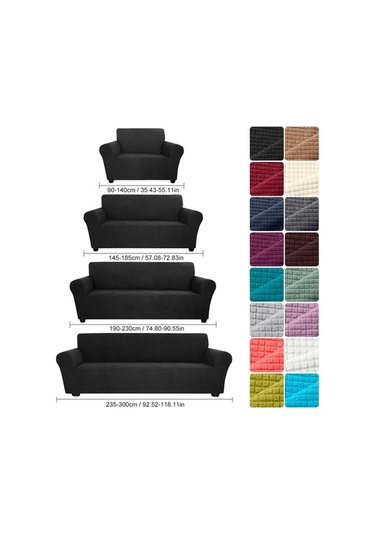 Flybuy Yıkanabilir Esnek Koltuk Kılıfı - Anti-kaygan, Çocuk & Evcil Hayvan Dostu, 16 Renk, Göl Mavisi DiğER