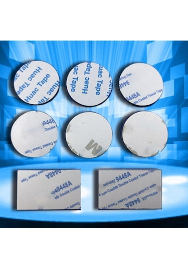 120/60 Adet Çift Taraflı Siyah Köpük Bant Güçlü Ped Montaj Merdaneleri Yapıştırıcı 120 Pcs Square