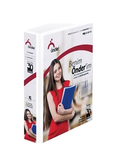 Önder Sunum Klasörü 2 Halkalı 90 Mm A4 Beyaz  2009-5