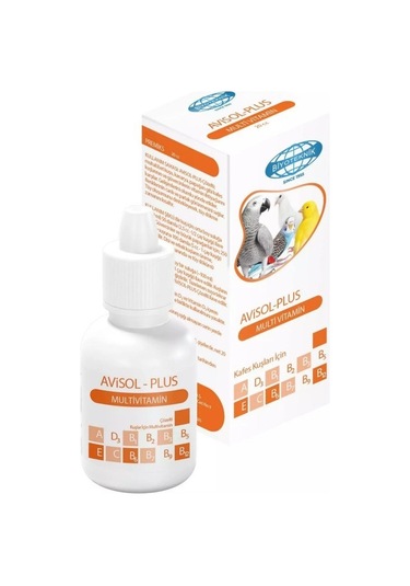 6 Adet Biyoteknik Avisol Plus Kuşlar İçin Multivitamin
