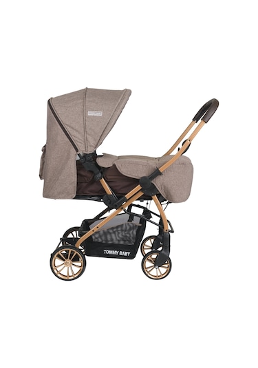 Tommybaby TB-980 Gold Çift Yön Lüx Bebek Arabası Puset
