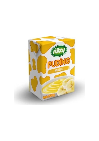 Sütaş Muzlu Puding 200 G