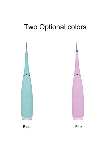 Qingmipy Ev Tipi Şarj Edilebilir Diş Taşı Temizleyici, 5 Hız Ayarlı Ultrasonik Diş Fırçası, Pembe Renk Seçeneği