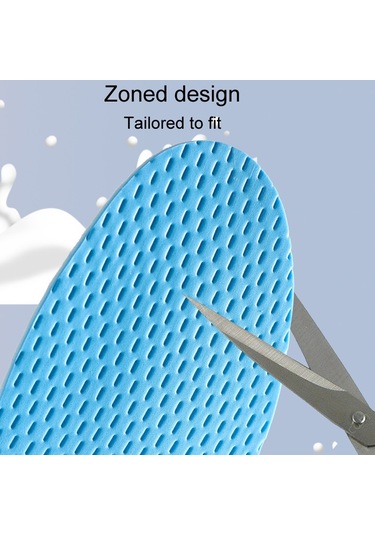 Sones Çift Yazlık İnce Koku Önleyici Ter Tabanlığı Unisex Nefes Alabilen Yumuşak Ayakkabı Tabanlığı, Beden: 45-46 Gri