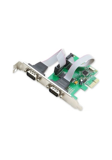Pci Express Rs232 Pci-E Kart 2 Port Pcı Ekspress Seri Kart