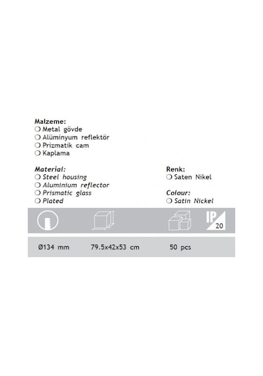Jupiter 1X18W Downlight Yatay E27 Duylu Camlı Jd517 Gold