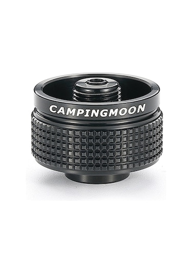 Neevoyu Hafif Ve Taşınabilir Alüminyum Alaşım Kamp Ocağı Yükseltici Adaptör - Sızıntı Önleyici Siyah