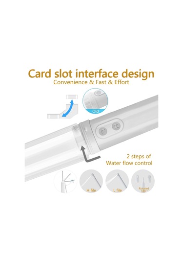 Lebıhmurah Bf449 Quanbu Taşınabilir Seyahat Bide, Püskürtme Şişeleri, Seyahat Bide, Bide Püskü Otomatik Banyo ve Aks. Dğ. 47723402 Beyaz