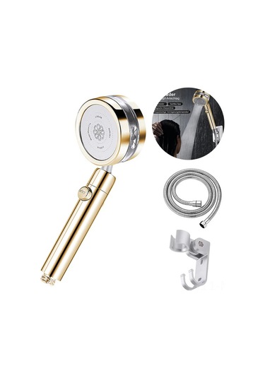 Mufunye Yüksek Basınçlı El Duşu, 360 Dönebilen, Su Tasarruflu, Abs Malzeme, Turbo Tasarım, Bakır Ve Pas Özgü, Ev/rv Uyumlu Diğer