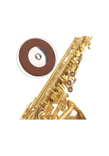 Hfambition Alto Saksafon Kuzulu Deri Paspası Seti, 8.1-45.9mm Çeşitli Boyutlar, 26 Adet, Kolay Değiştirilebilir, Kaliteli Malzeme