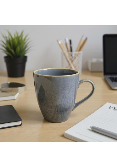Seramik Kahve Kupası Gri