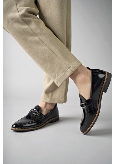 Muggo M7702 Garantili Erkek Günlük Klasik Casual Ayakkabı SİYAH RUGAN